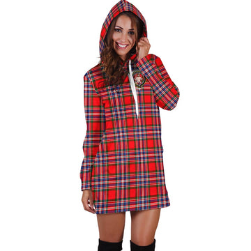 MacFarlane (McFarlane) Tartan Hoodie Dress with Family Crest