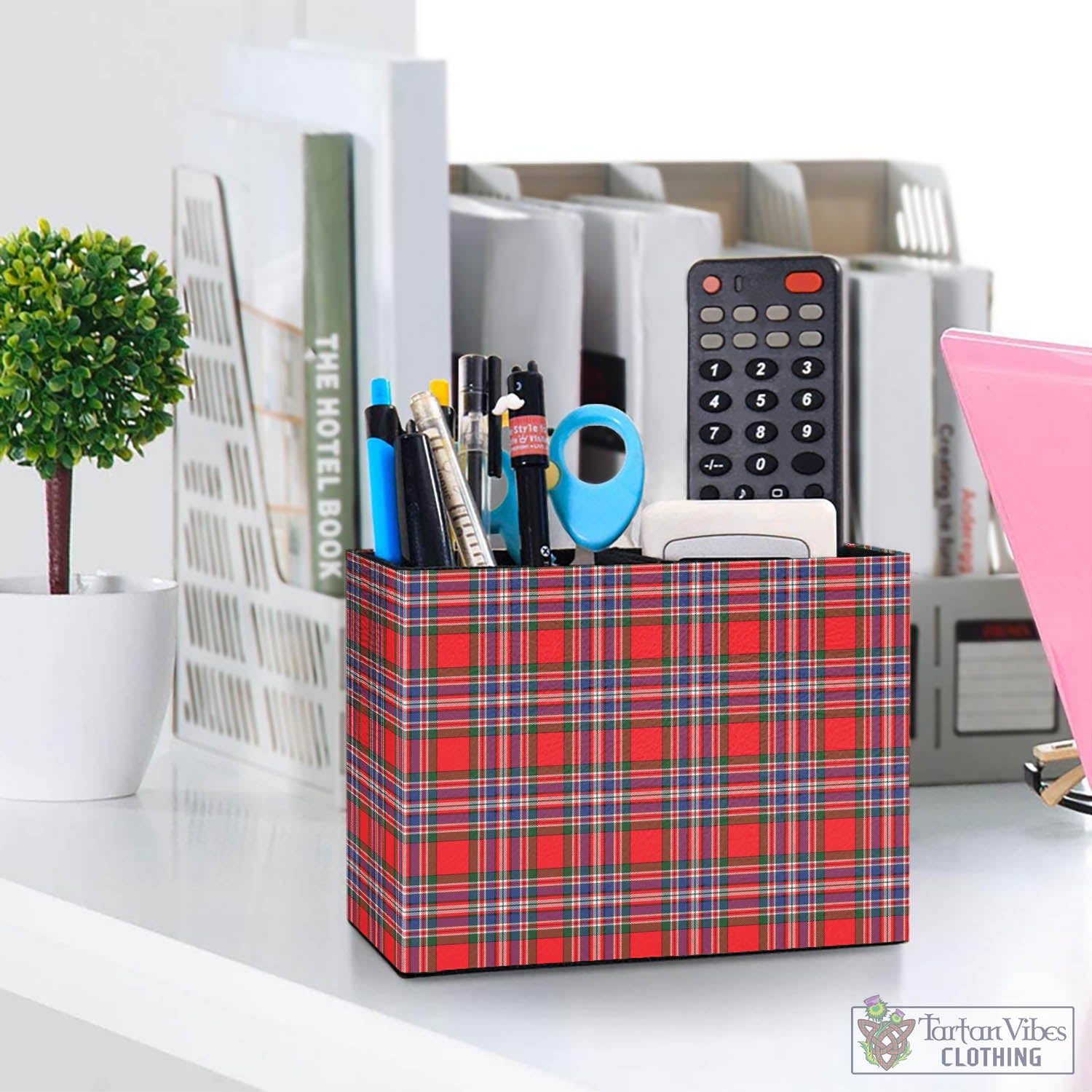 Tartan Vibes Clothing MacFarlane Modern Tartan Pen Holder