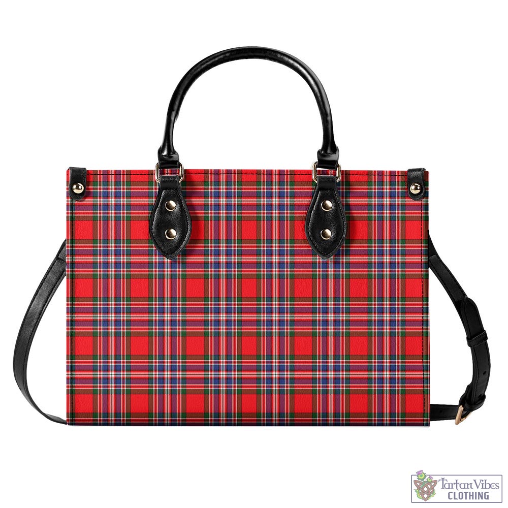 Tartan Vibes Clothing MacFarlane Modern Tartan Luxury Leather Handbags