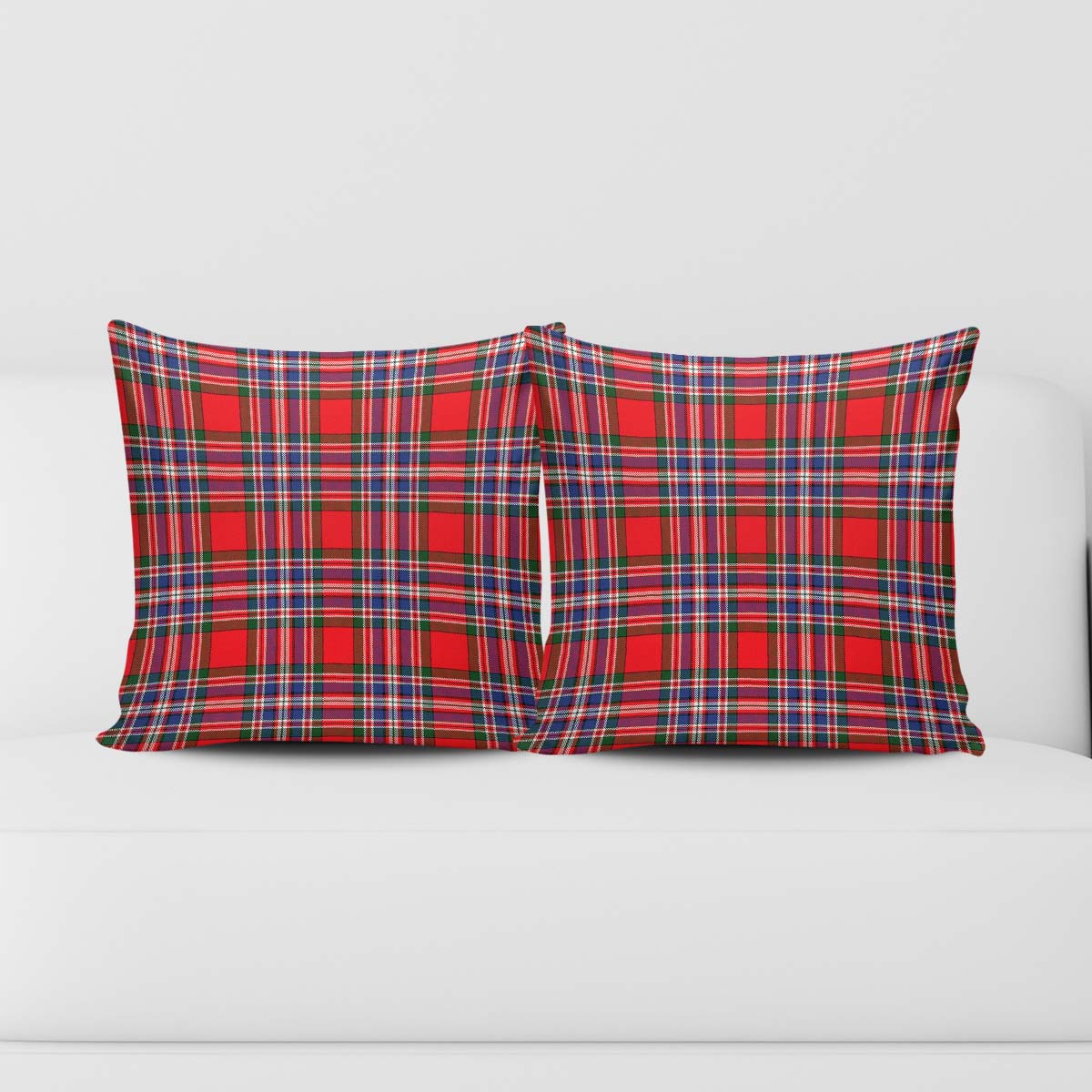 MacFarlane Modern Tartan Pillow Cover Square Pillow Cover - Tartanvibesclothing