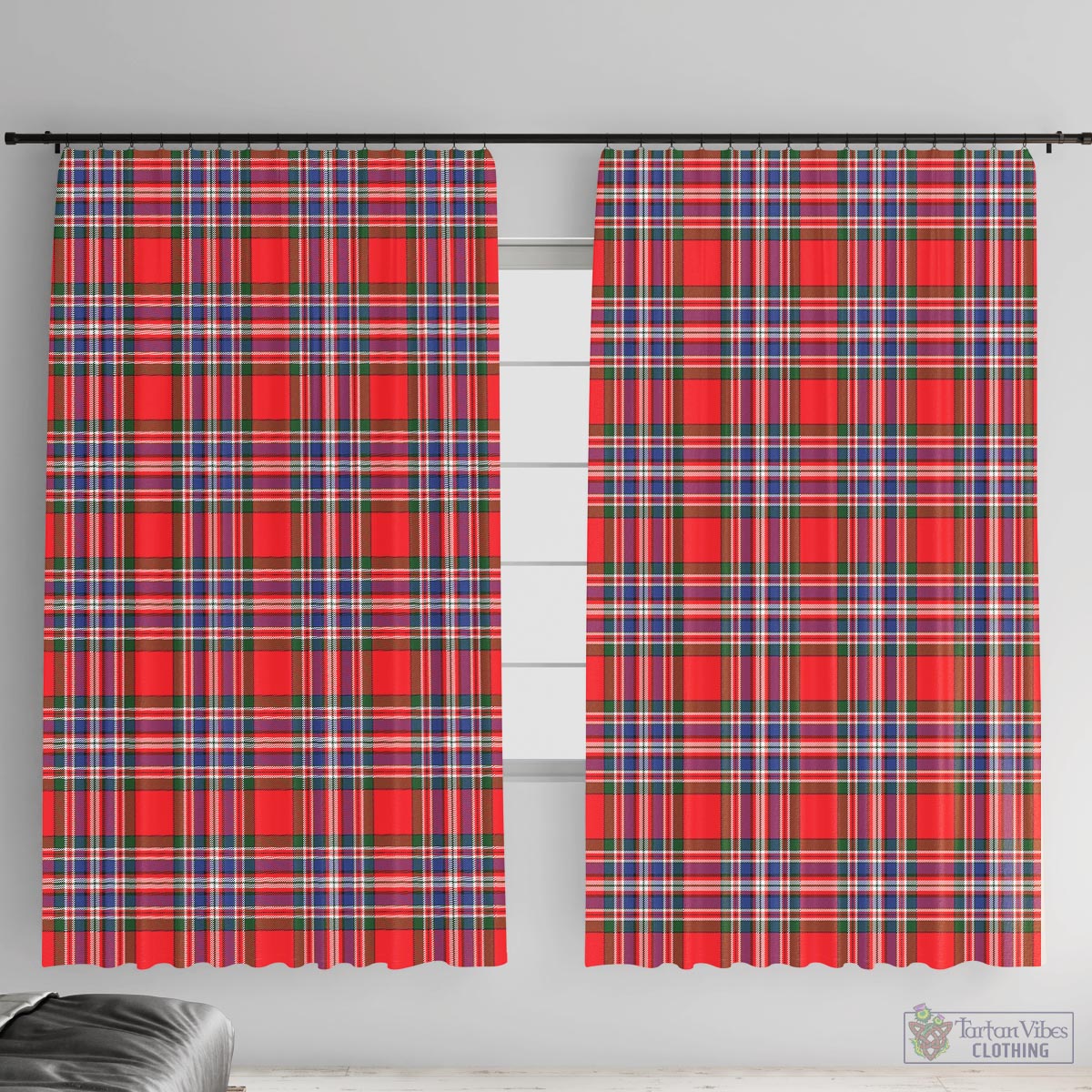 MacFarlane Modern Tartan Window Curtain