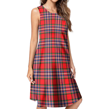 MacFarlane (McFarlane) Tartan Womens Casual Dresses