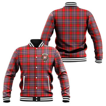 MacFarlane (McFarlane) Tartan Baseball Jacket with Family Crest