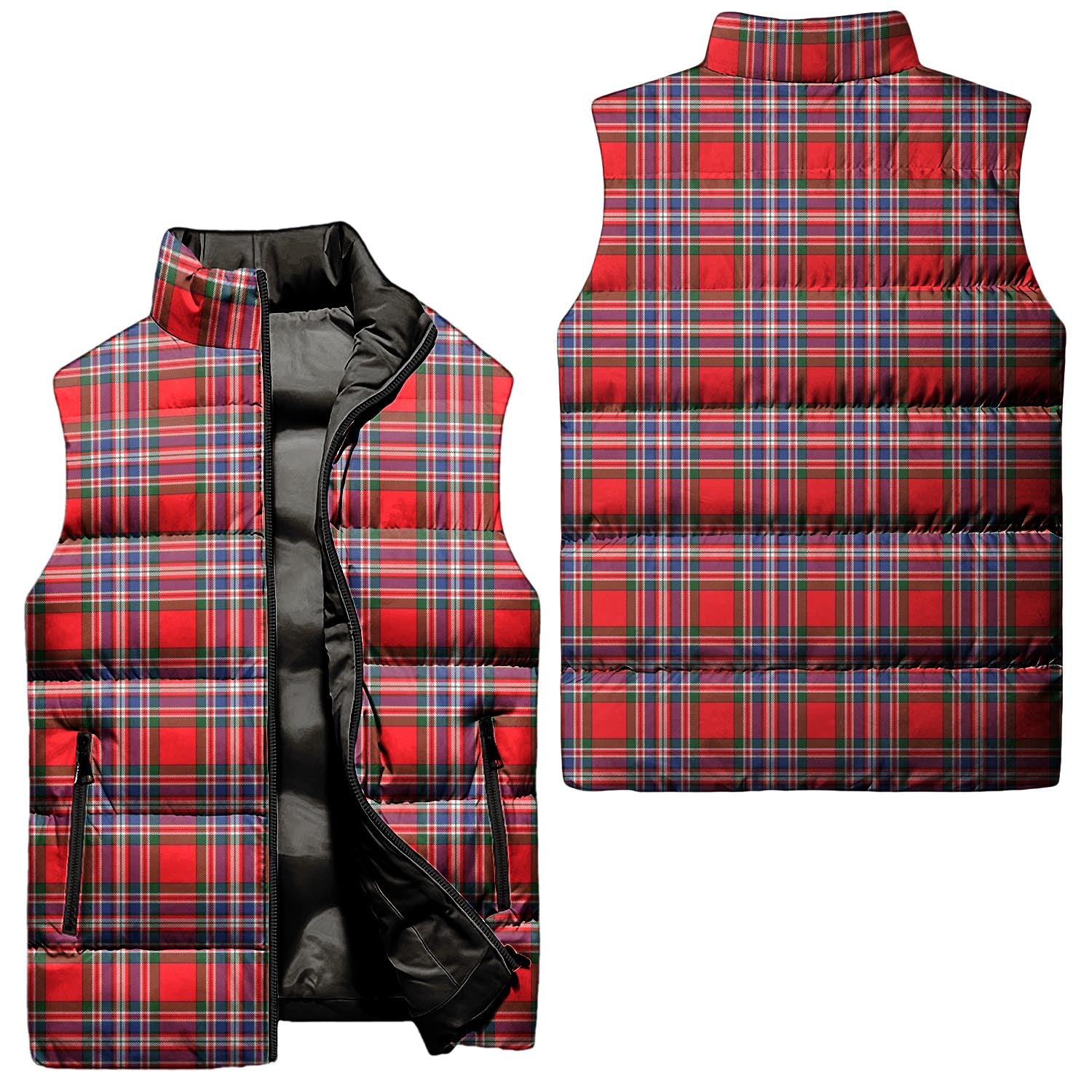 MacFarlane Modern Tartan Sleeveless Puffer Jacket Unisex - Tartanvibesclothing