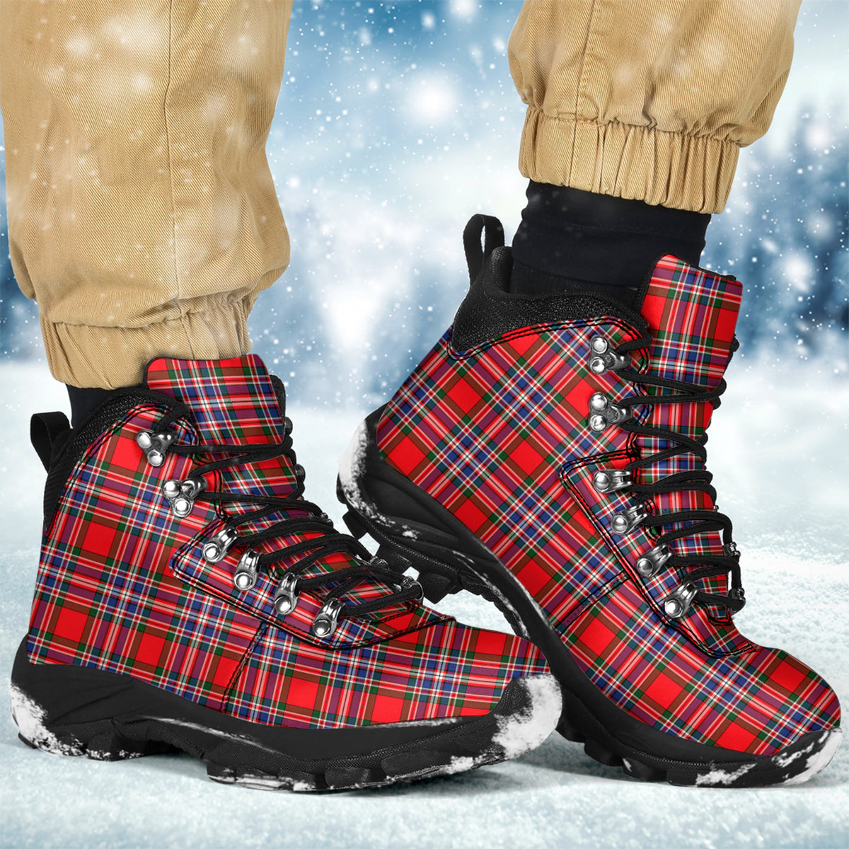 MacFarlane Modern Tartan Alpine Boots - Tartanvibesclothing