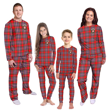 MacFarlane (McFarlane) Tartan Pajamas Family Set with Family Crest