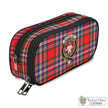 MacFarlane (McFarlane) Tartan Pen and Pencil Case with Family Crest
