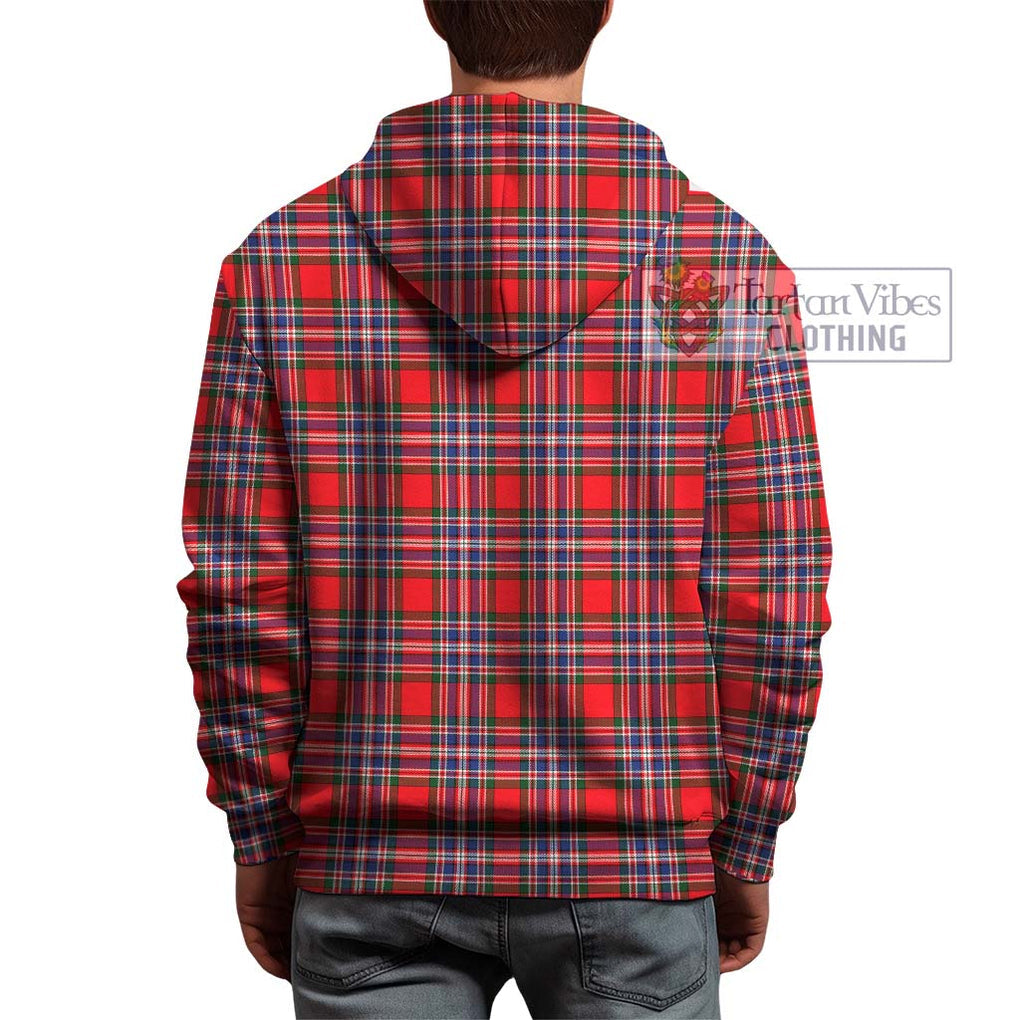 MacFarlane (McFarlane) Tartan Hoodie with Family Crest DNA In Me Style - Tartanvibesclothing Shop