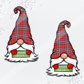 MacFarlane (McFarlane) Gnome Christmas Ornament with His Tartan Christmas Hat