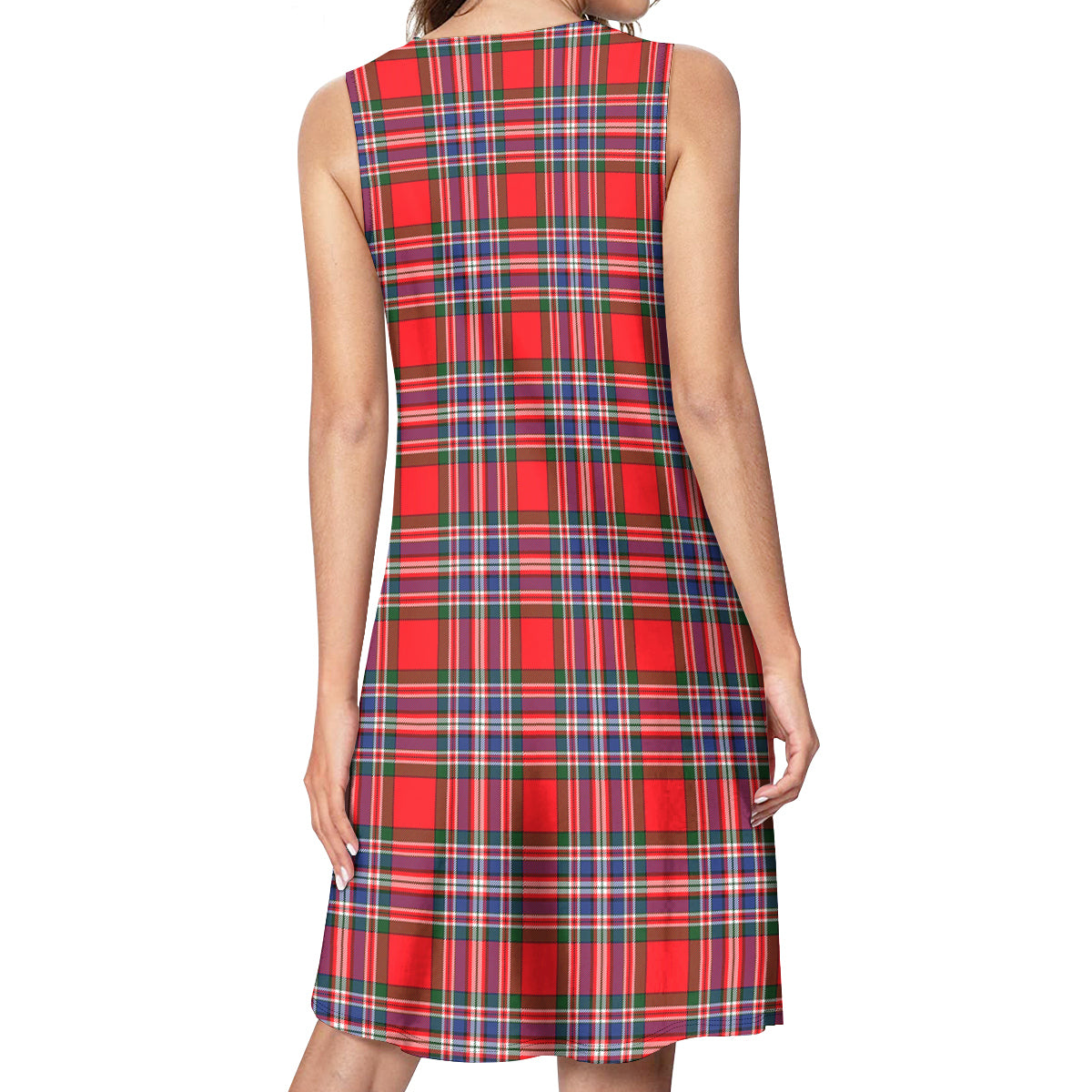MacFarlane Modern Tartan Womens Casual Dresses - Tartanvibesclothing
