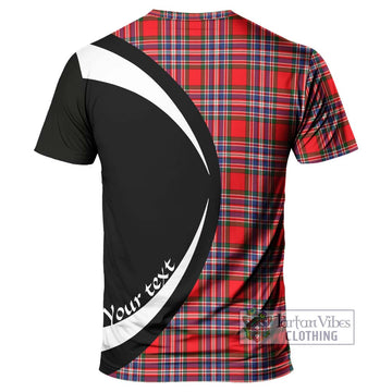 Tartan Vibes Clothing MacFarlane Modern Tartan T-Shirt with Family Crest Circle Style