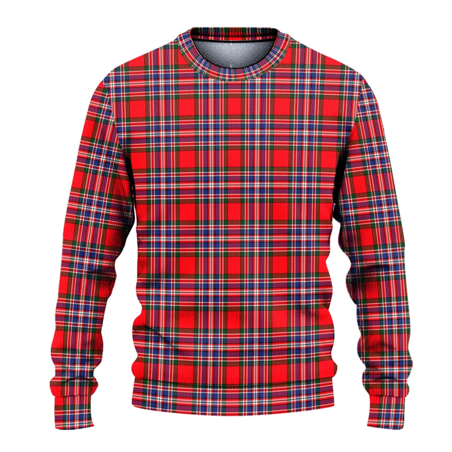 MacFarlane Modern Tartan Knitted Sweater - Tartanvibesclothing