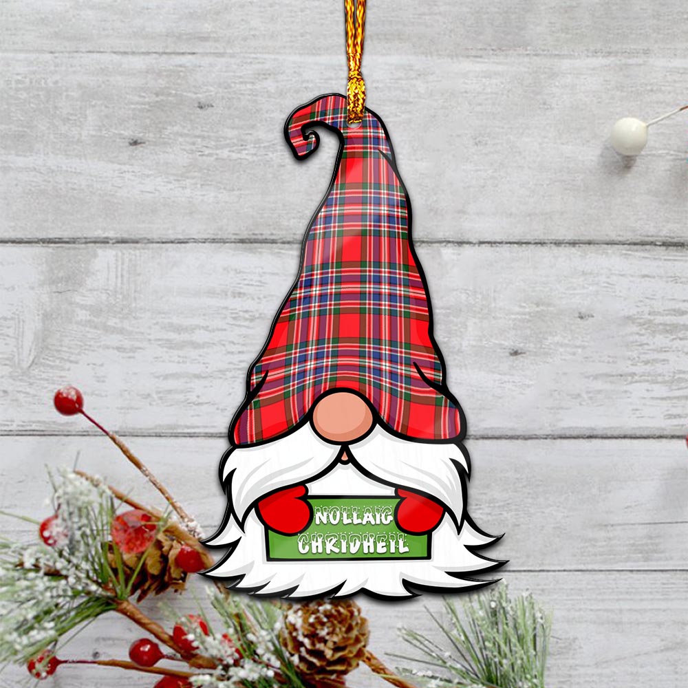 MacFarlane (McFarlane) Gnome Christmas Ornament with His Tartan Christmas Hat - Tartan Vibes Clothing