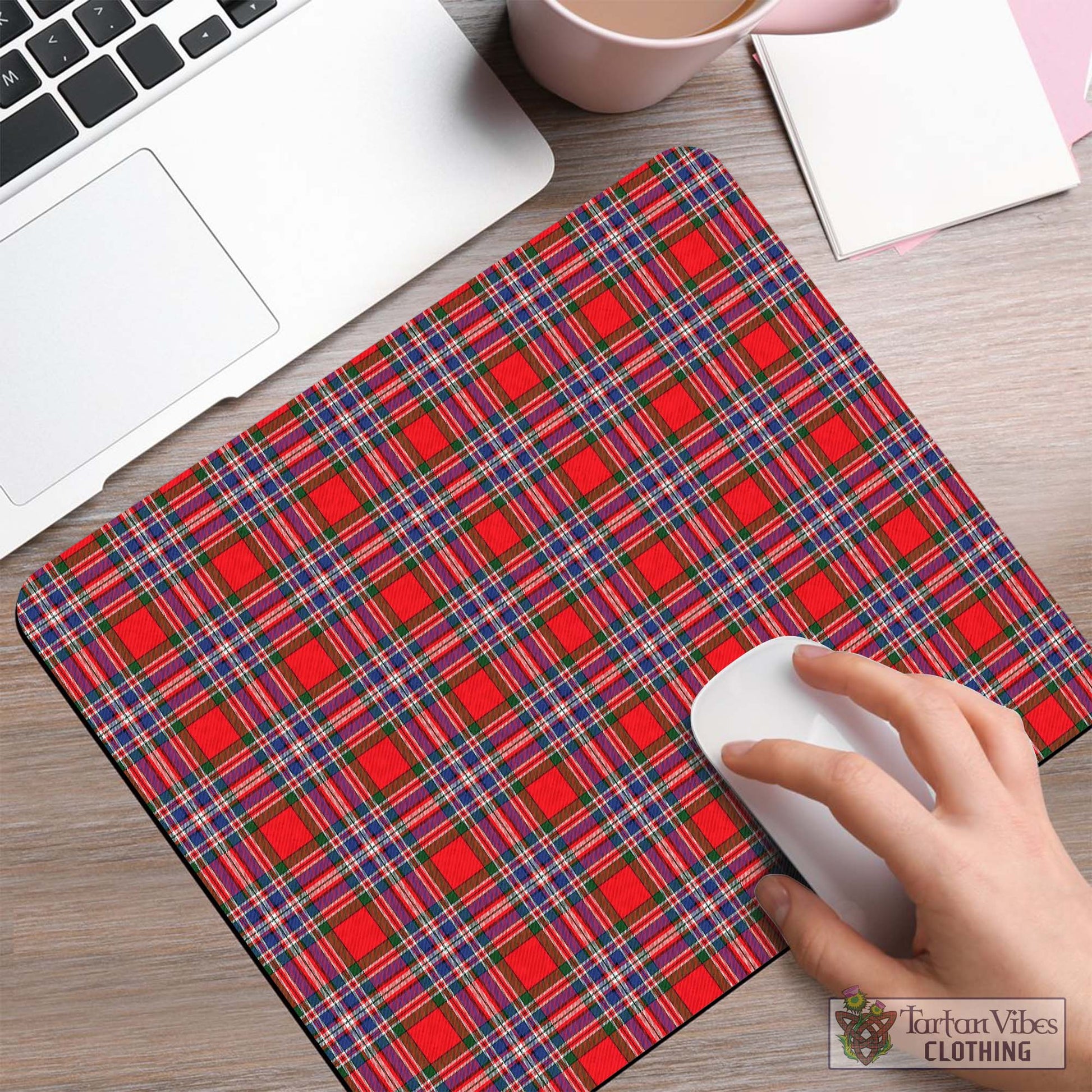 Tartan Vibes Clothing MacFarlane Modern Tartan Mouse Pad