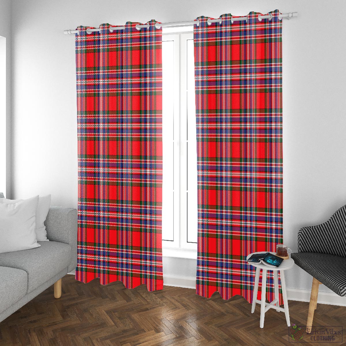 MacFarlane Modern Tartan Window Curtain