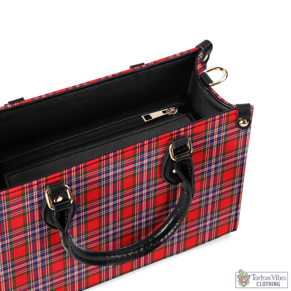 Tartan Vibes Clothing MacFarlane Modern Tartan Luxury Leather Handbags