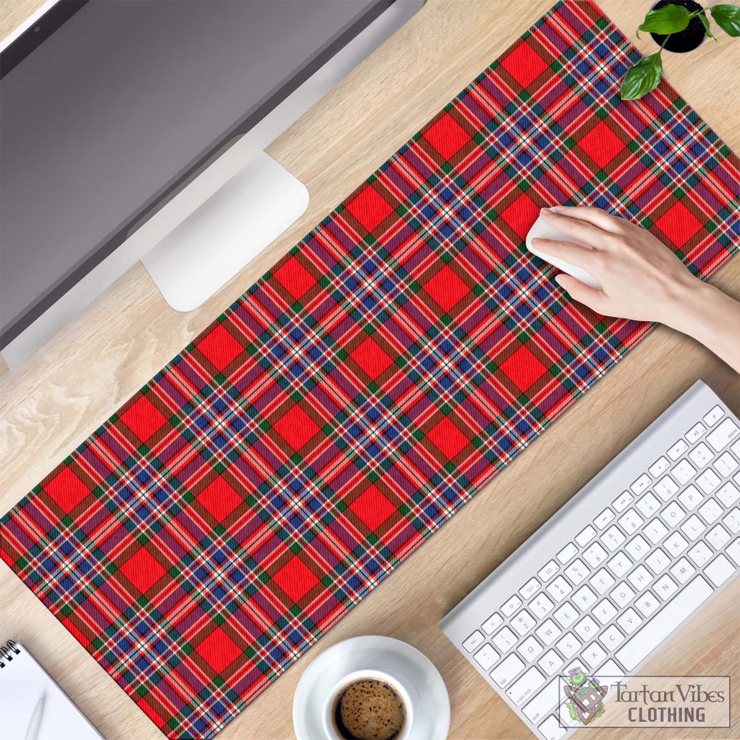 Tartan Vibes Clothing MacFarlane Modern Tartan Mouse Pad