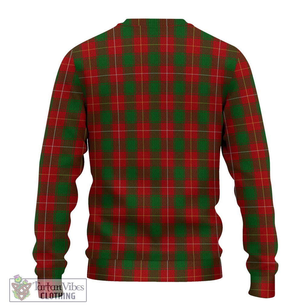 MacFie (McFie) Tartan Knitted Sweater with Family Crest DNA In Me Style - Tartanvibesclothing Shop