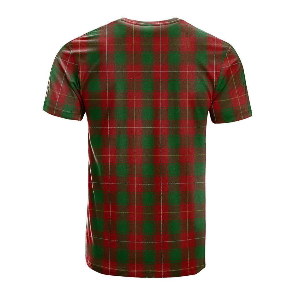 MacFie (McFie) Tartan T-Shirt with Family Crest - Tartan Vibes Clothing