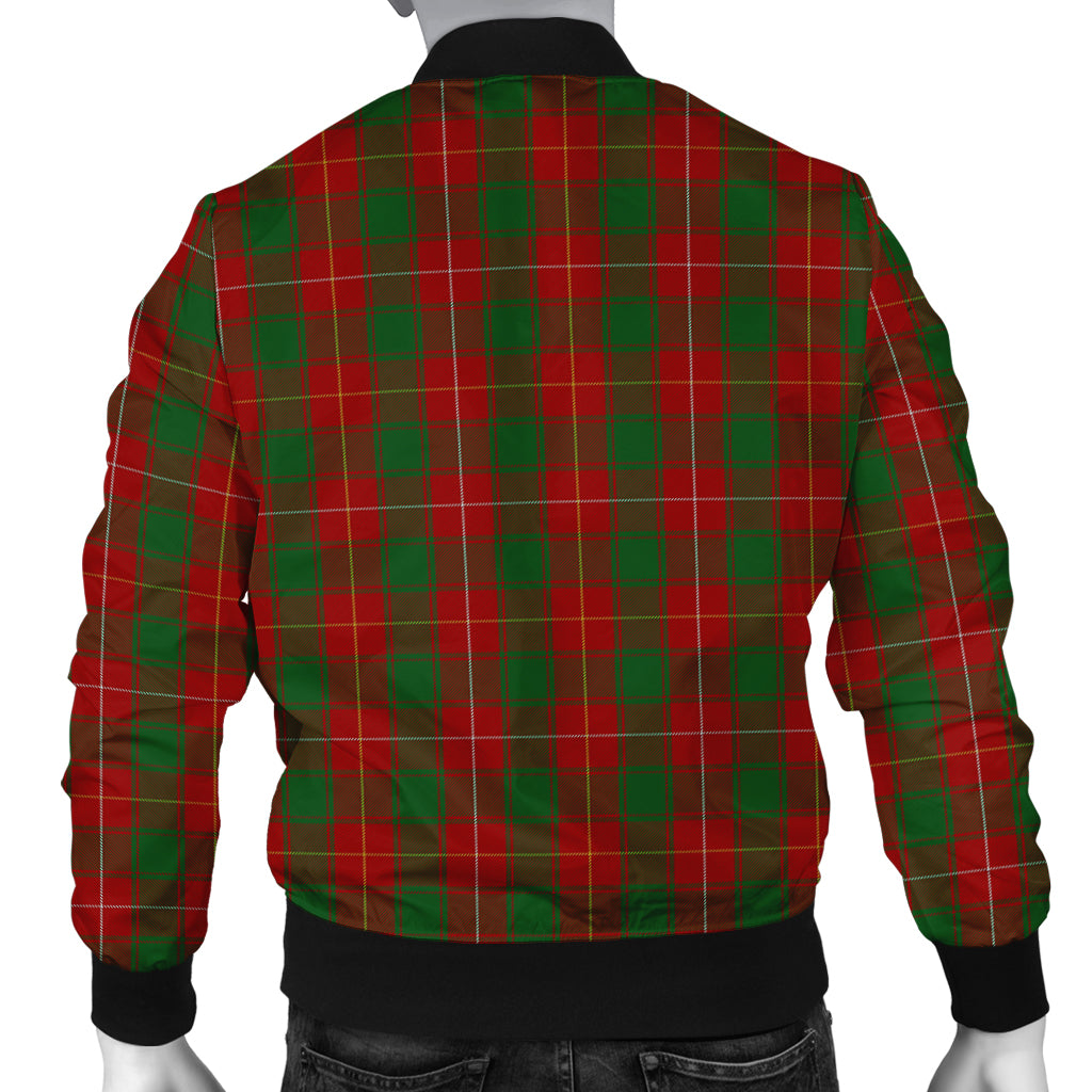 MacFie (McFie) Tartan Bomber Jacket with Family Crest - Tartan Vibes Clothing