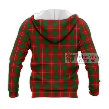 MacFie (McFie) Tartan Knitted Hoodie with Family Crest DNA In Me Style