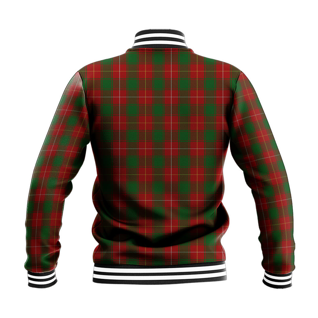 MacFie (McFie) Tartan Baseball Jacket with Family Crest - Tartan Vibes Clothing