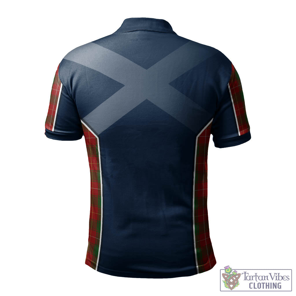 Tartan Vibes Clothing MacFie Tartan Men's Polo Shirt with Family Crest and Lion Rampant Vibes Sport Style