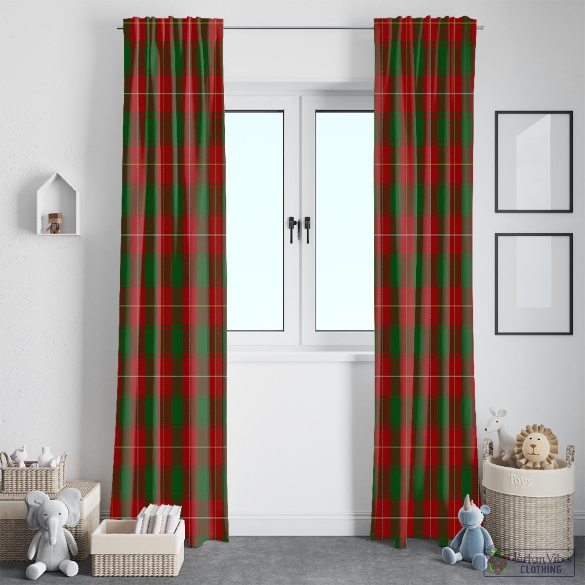 MacFie Tartan Window Curtain
