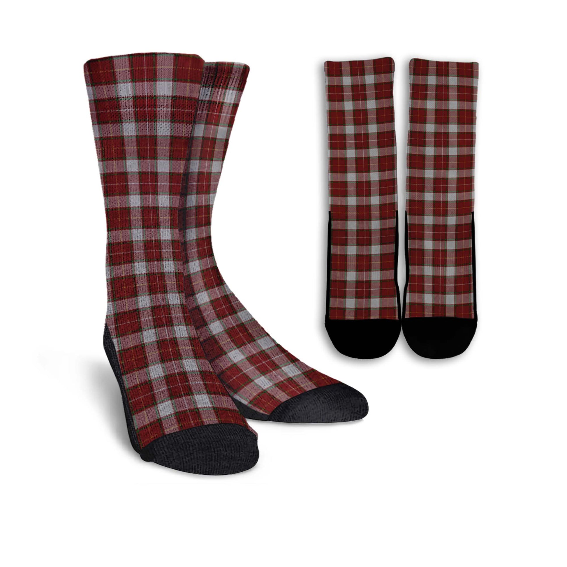 MacFie Dress Tartan Crew Socks - Tartanvibesclothing