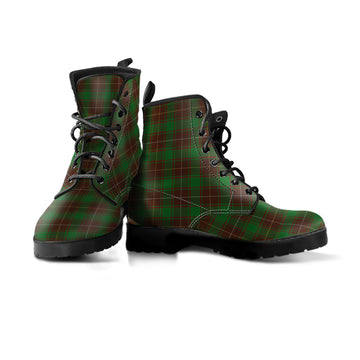 MacFie Hunting Tartan Leather Boots