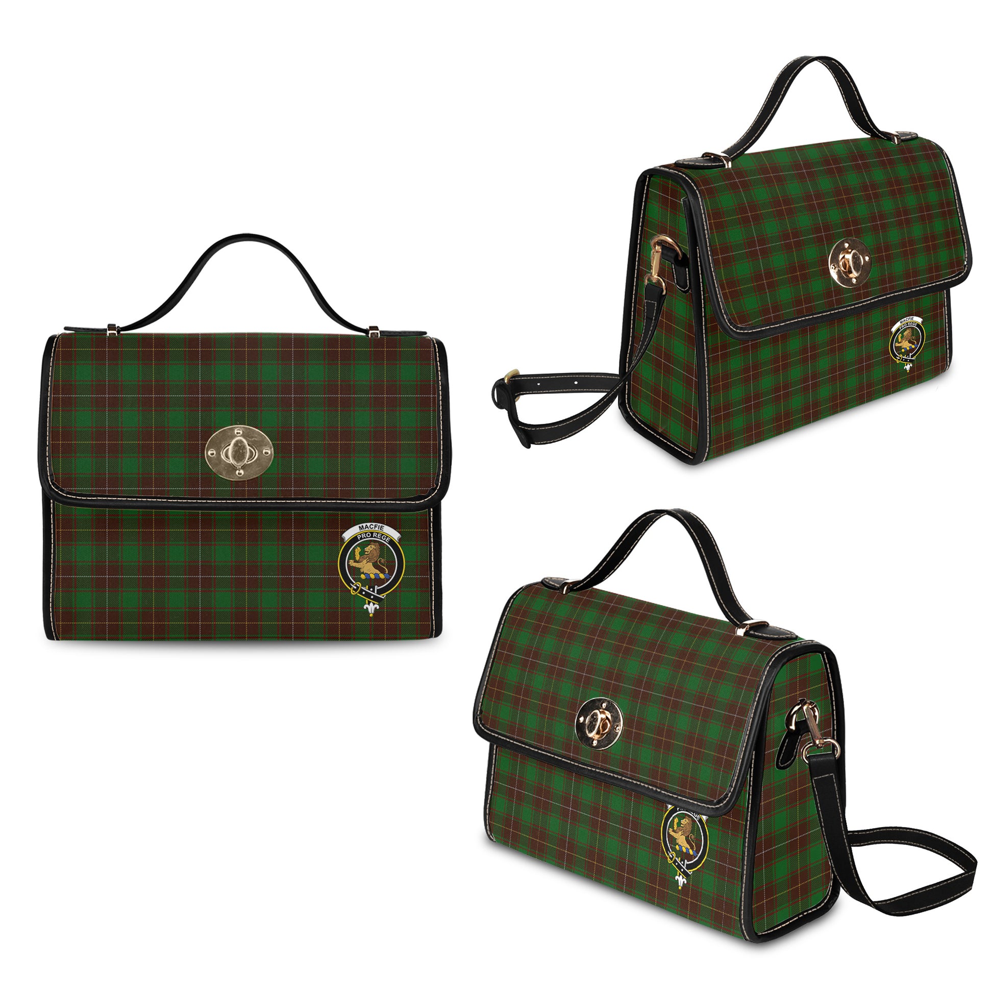 macfie-hunting-tartan-leather-strap-waterproof-canvas-bag-with-family-crest