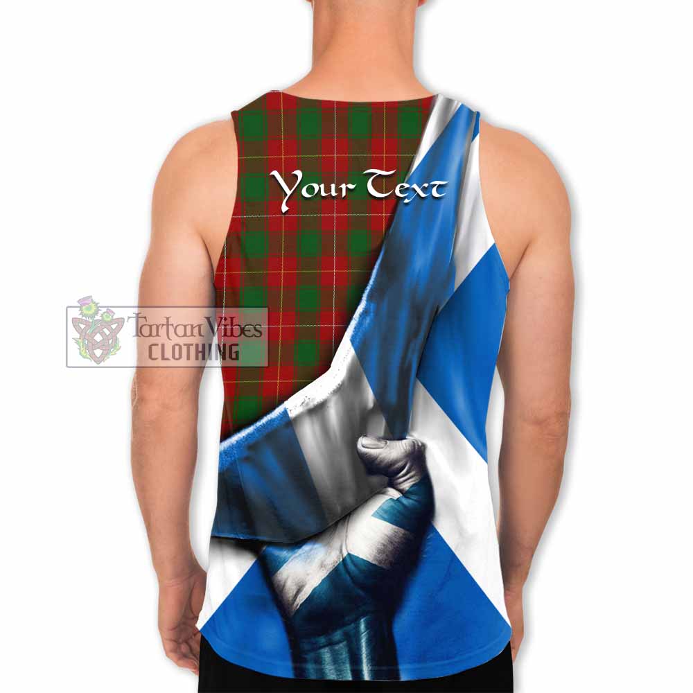 Tartan Vibes Clothing MacFie (McFie) Tartan Men's Tank Top with Family Crest Scotland Patriotic Style