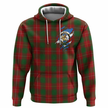 MacFie (McFie) Clan Crest In Me Tartan Hoodie Scotland Flag Style