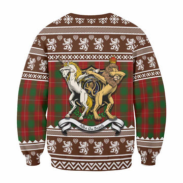 MacFie (McFie) Clan Tartan Crest Christmas Sweatshirt Coat of Arms Funny Style