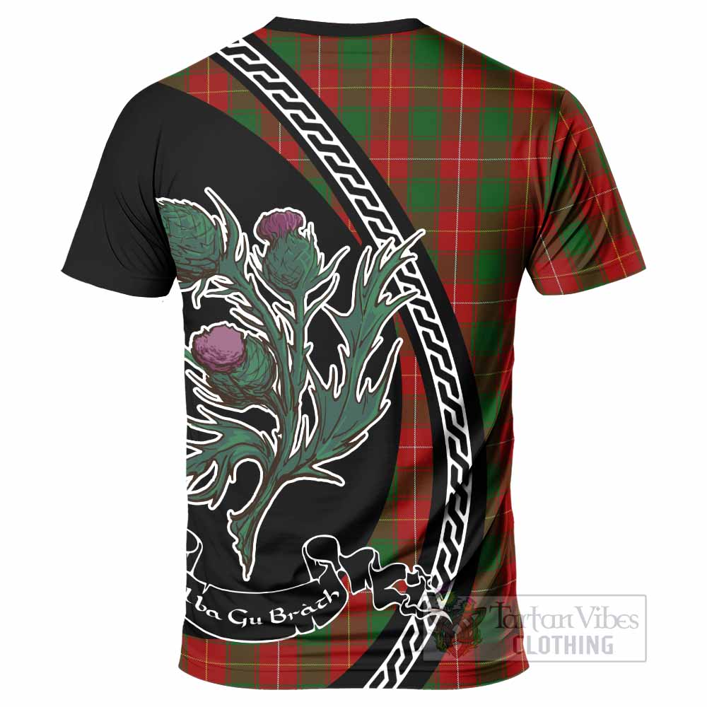 MacFie (McFie) Family Crest Tartan T-Shirt Alba Thistle Inspired - Tartan Vibes Clothing