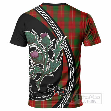 MacFie (McFie) Family Crest Tartan T-Shirt Alba Thistle Inspired - Tartan Vibes Clothing