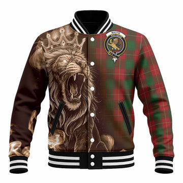 MacFie (McFie) Tartan Baseball Jacket Roaring Lion Heritage