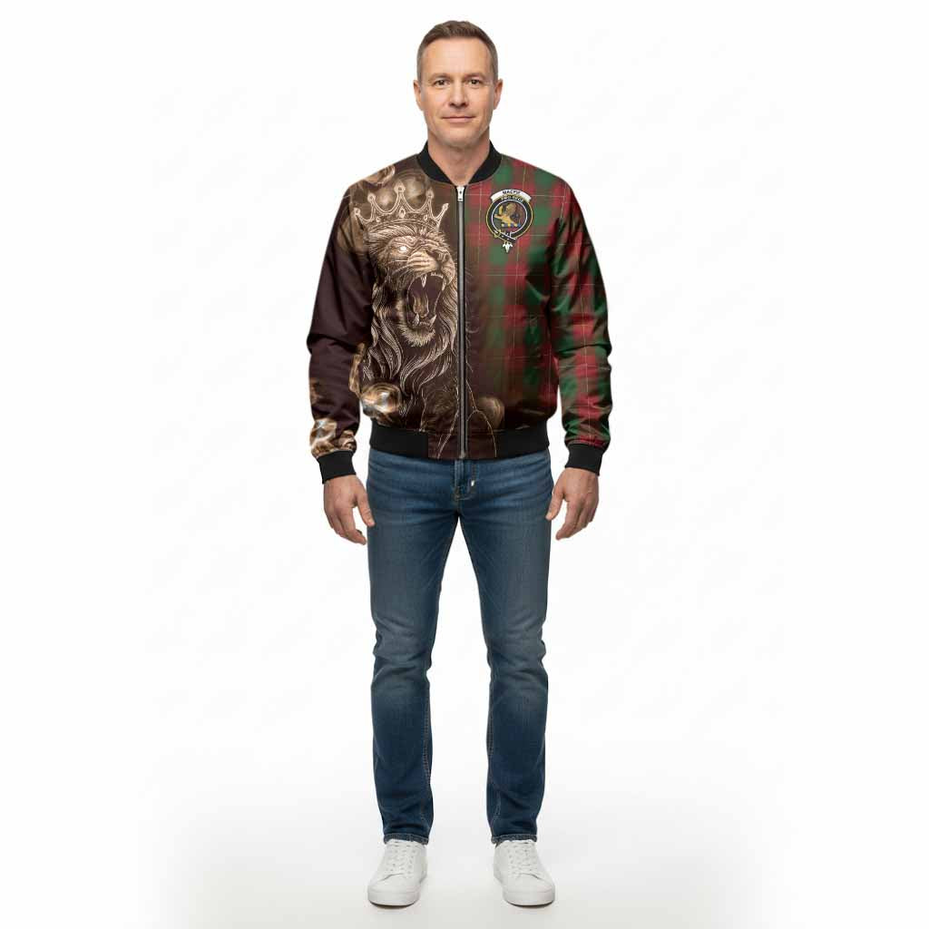 MacFie (McFie) Tartan Bomber Jacket Roaring Lion Heritage