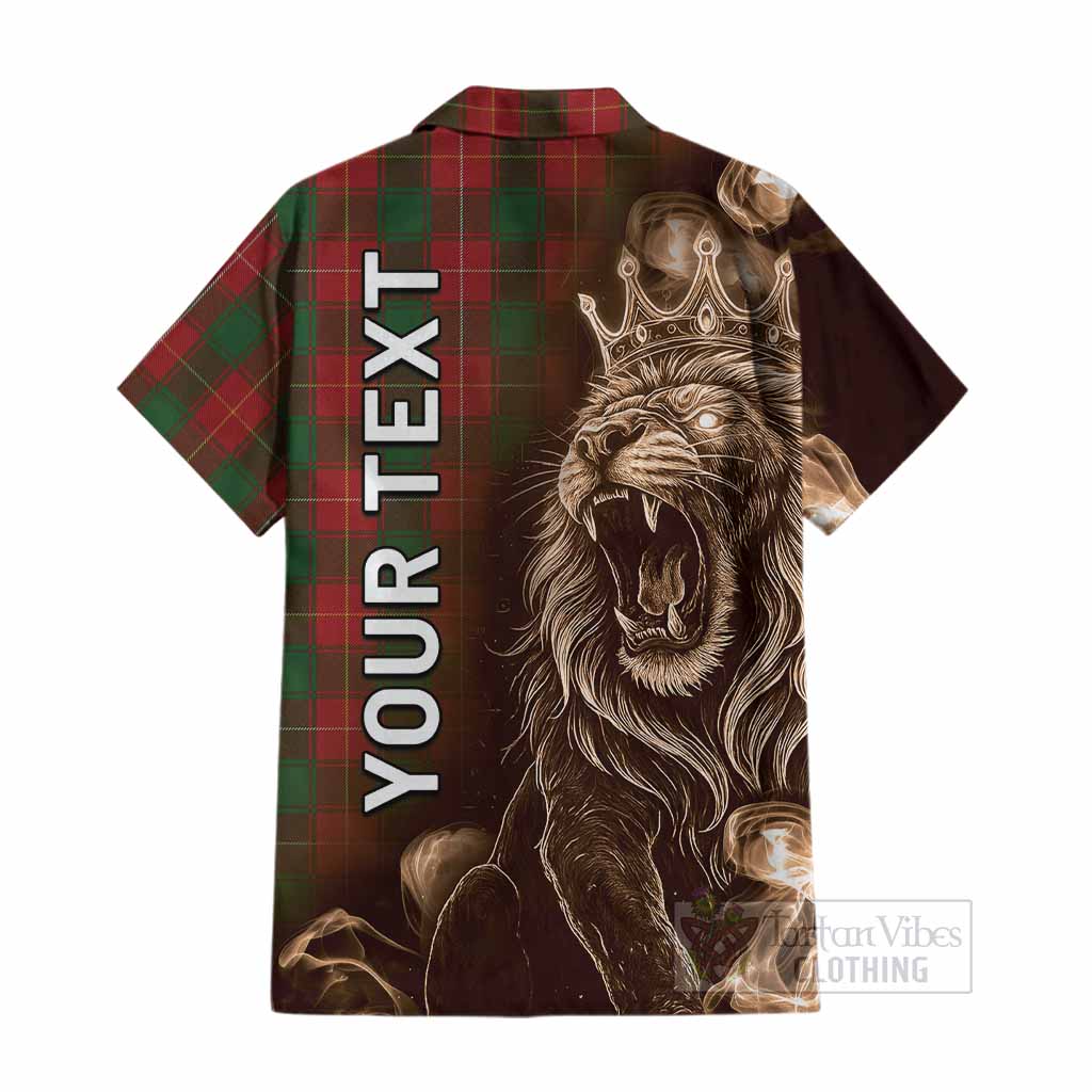 MacFie (McFie) Tartan Cotton Hawaiian Shirt Roaring Lion Heritage
