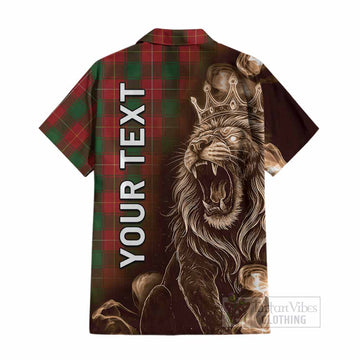 MacFie (McFie) Tartan Cotton Hawaiian Shirt Roaring Lion Heritage