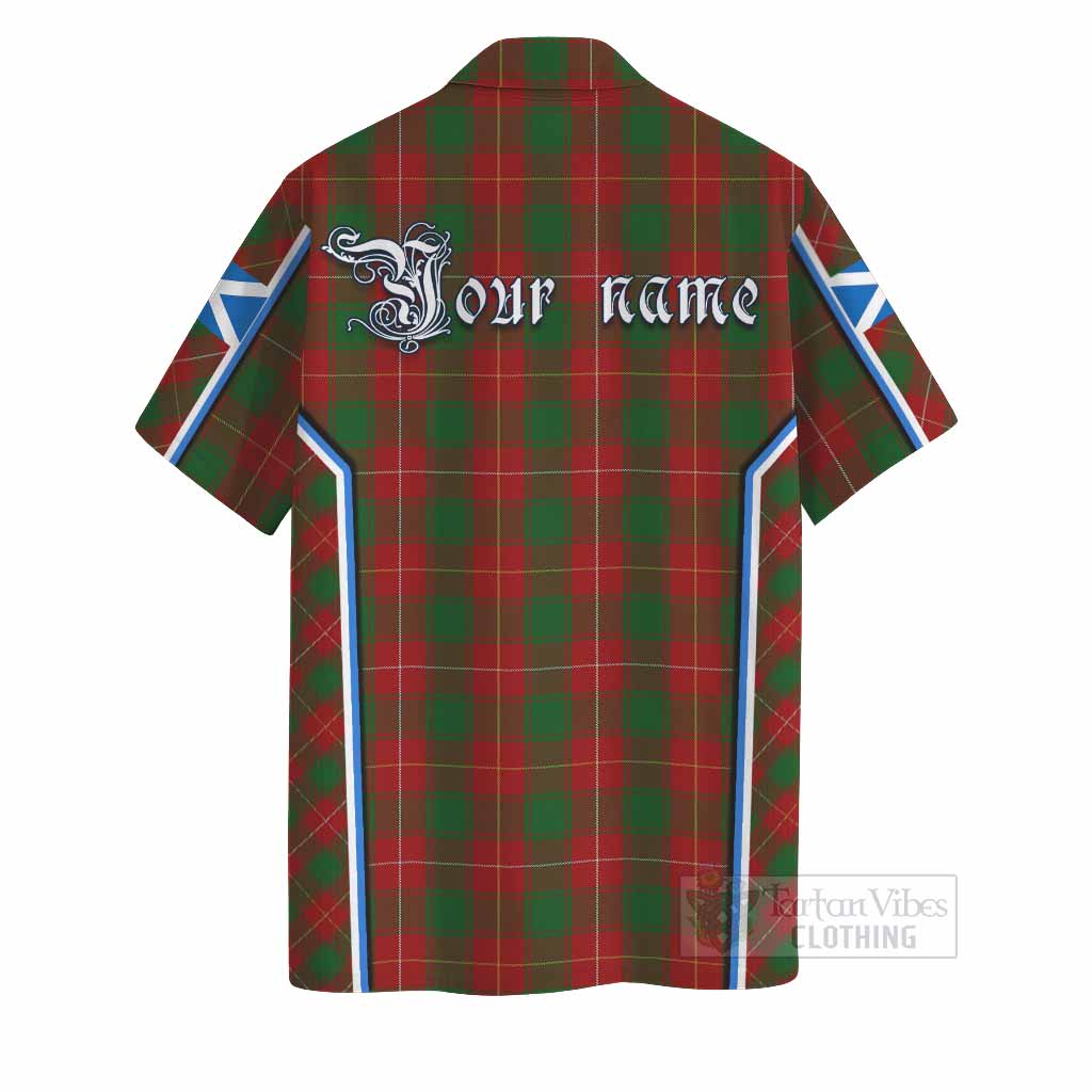 MacFie (McFie) Tartan Crest Hawaiian Shirt Scotland Coat of Arm Flag Style - Tartan Vibes Clothing