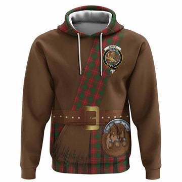 MacFie (McFie) Tartan Crest Hoodie Kilt Costume Style