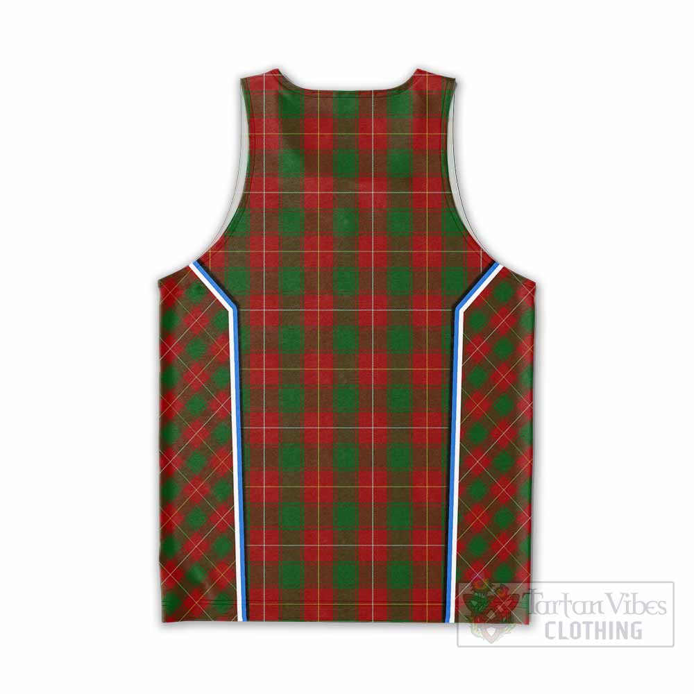 MacFie (McFie) Tartan Crest Men Tank Top Scotland Coat of Arm Flag Style - Tartan Vibes Clothing
