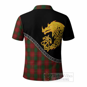 MacFie (McFie) Tartan Crest Polo Shirt Legendary Dragon Knot Half Style