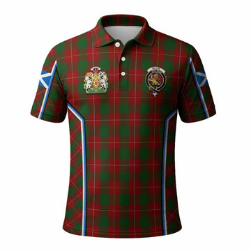 MacFie (McFie) Tartan Crest Polo Shirt Scotland Coat of Arm Flag Style - Tartan Vibes Clothing