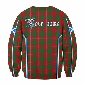 MacFie (McFie) Tartan Crest Sweatshirt Scotland Coat of Arm Flag Style