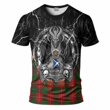 MacFie (McFie) Tartan Crest T-Shirt Celtic Odin's Raven Legacy