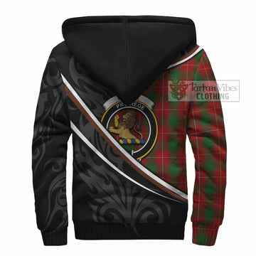 MacFie (McFie) Tartan Family Crest Sherpa Hoodie Celtic Scottish Thistle Floral