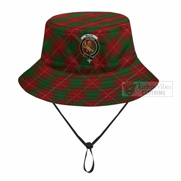 MacFie (McFie) Tartan Fishing Hat with Family Crest