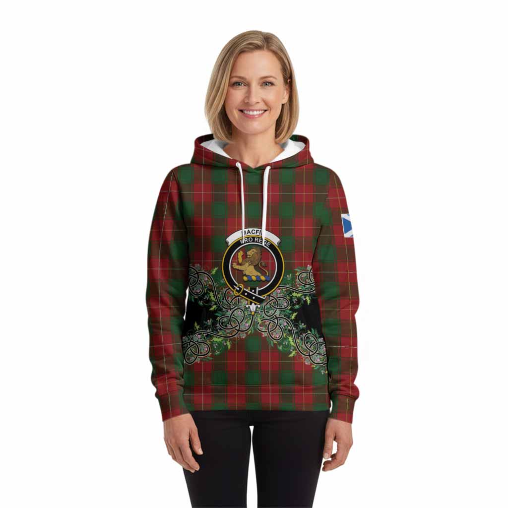 MacFie (McFie) Tartan Hoodie Thistle Scottish Spirit